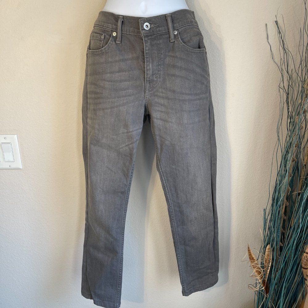 Levi's 511 Slim Straight Gray Jeans 30x30 Stretch Denim